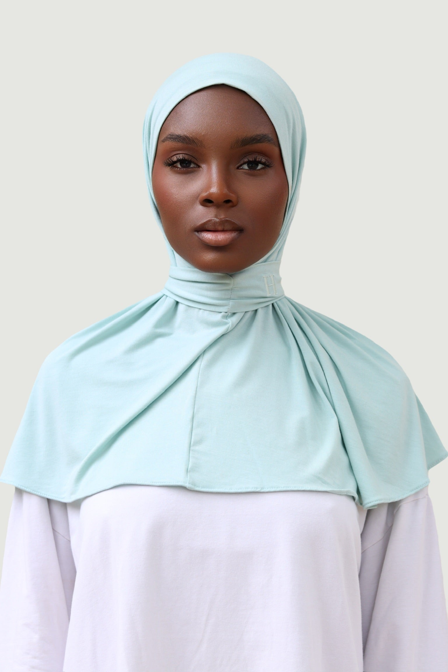 Cagoule Bambou bleu pastel