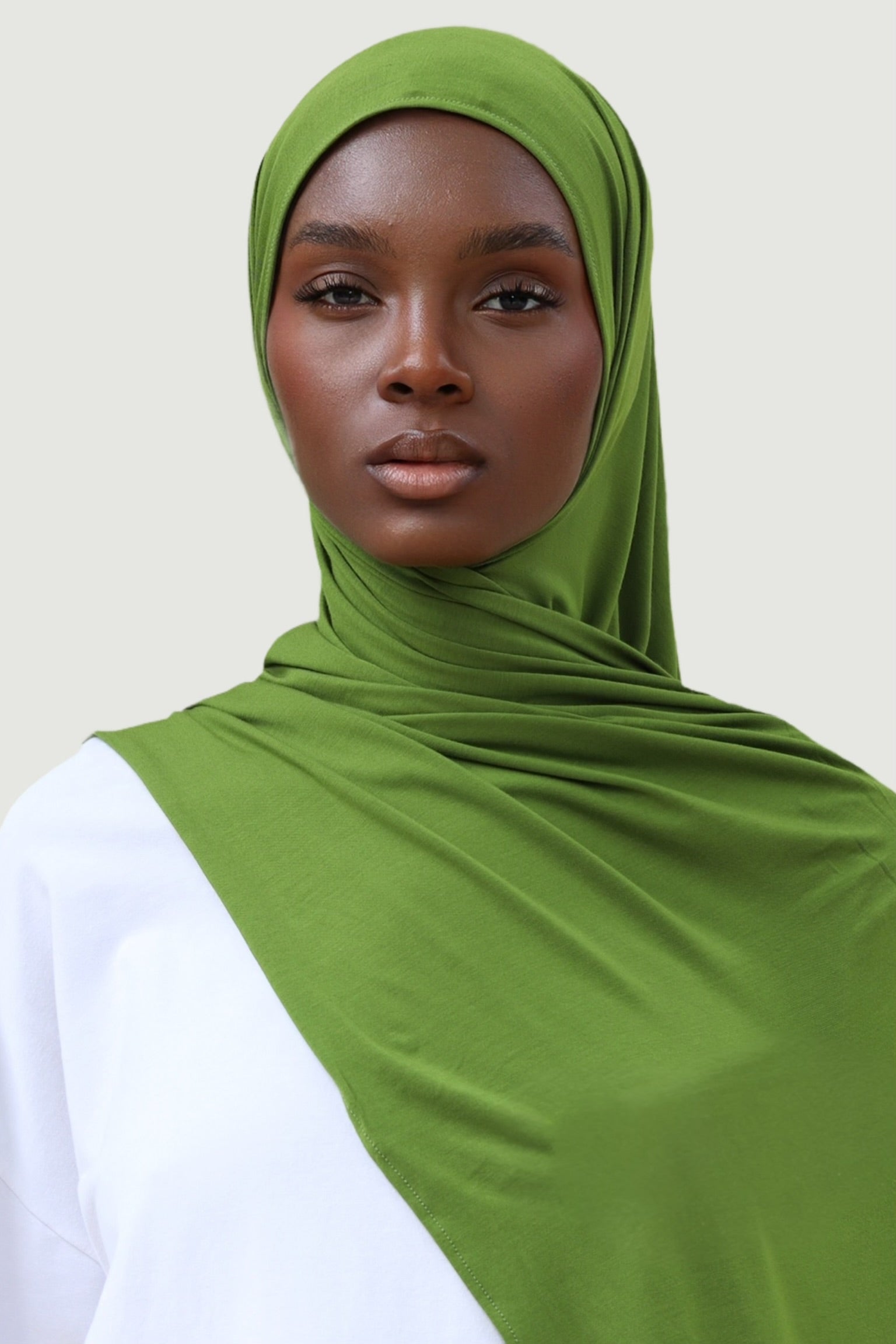 Hijab bambou olive