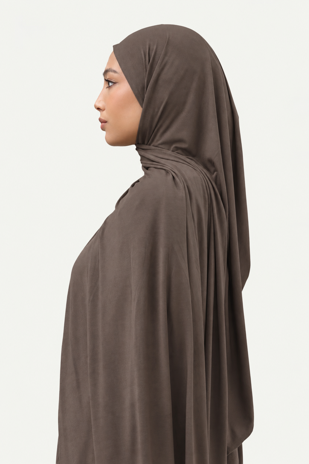 Hijab Brun