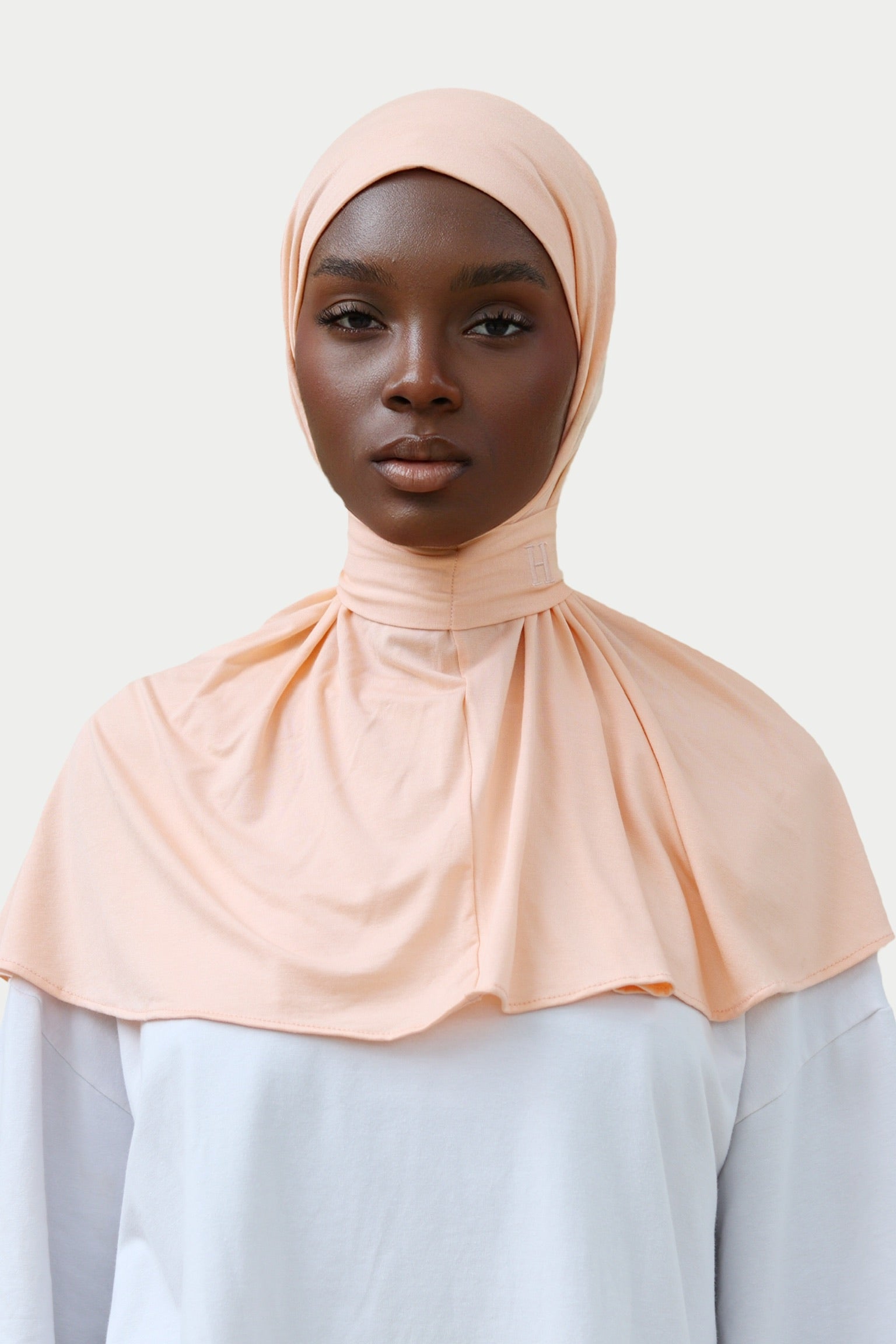 Cagoule Bambou pastel corail