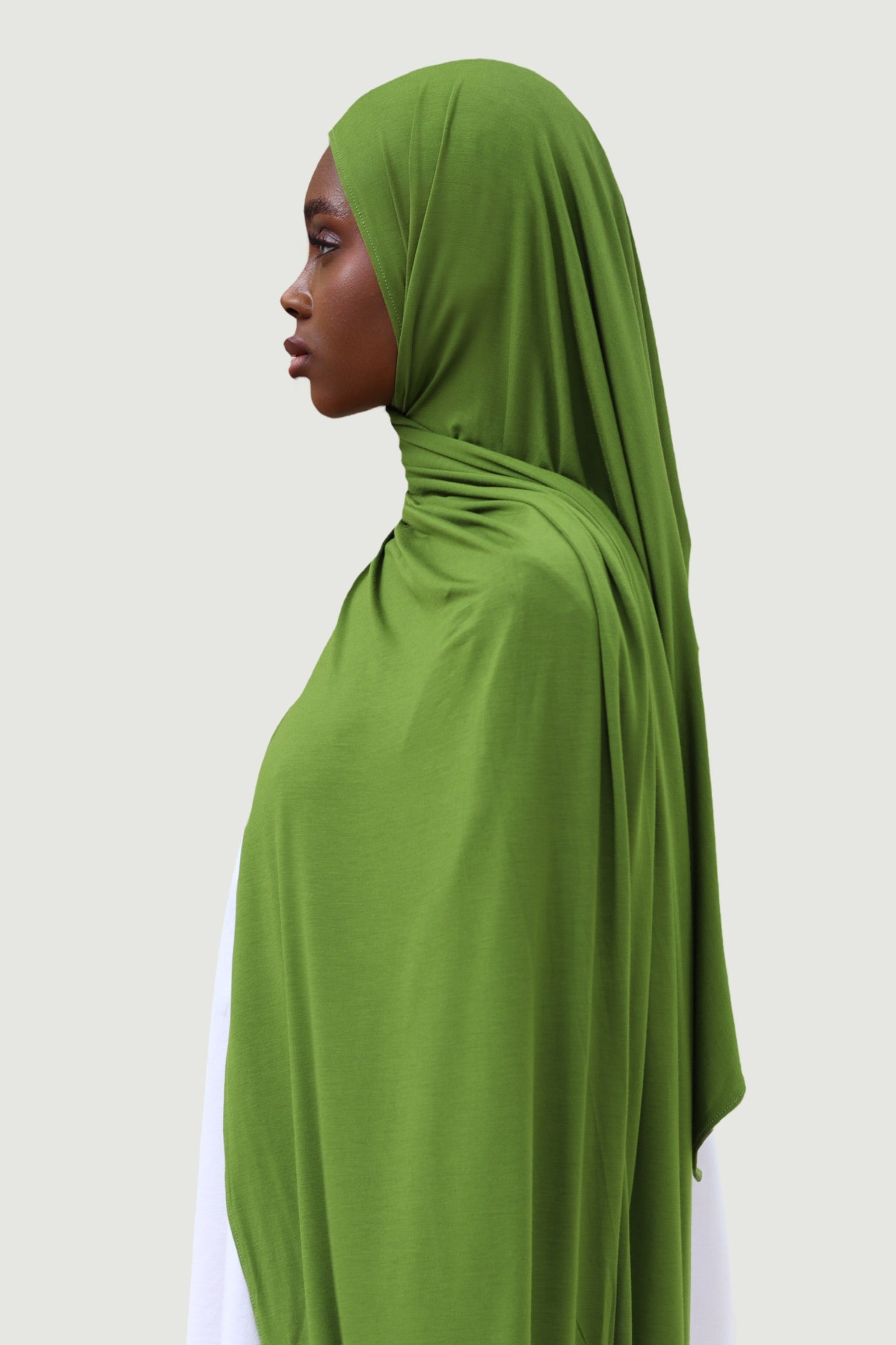 Hijab bambou olive