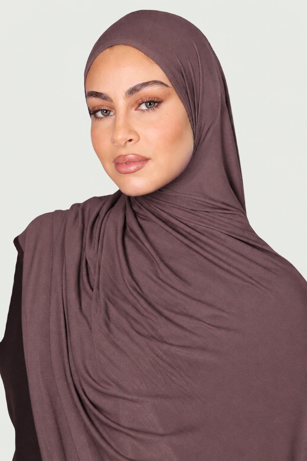 Hijab bambou chocolat