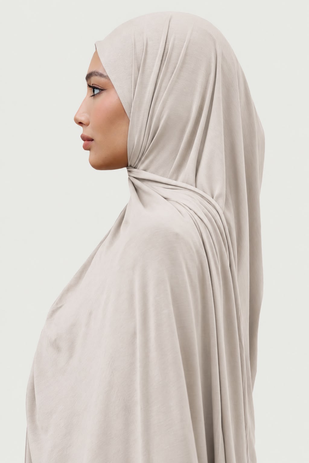 Hijab Bambou greige