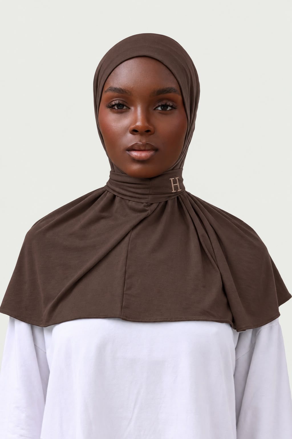Cagoule bambou marron
