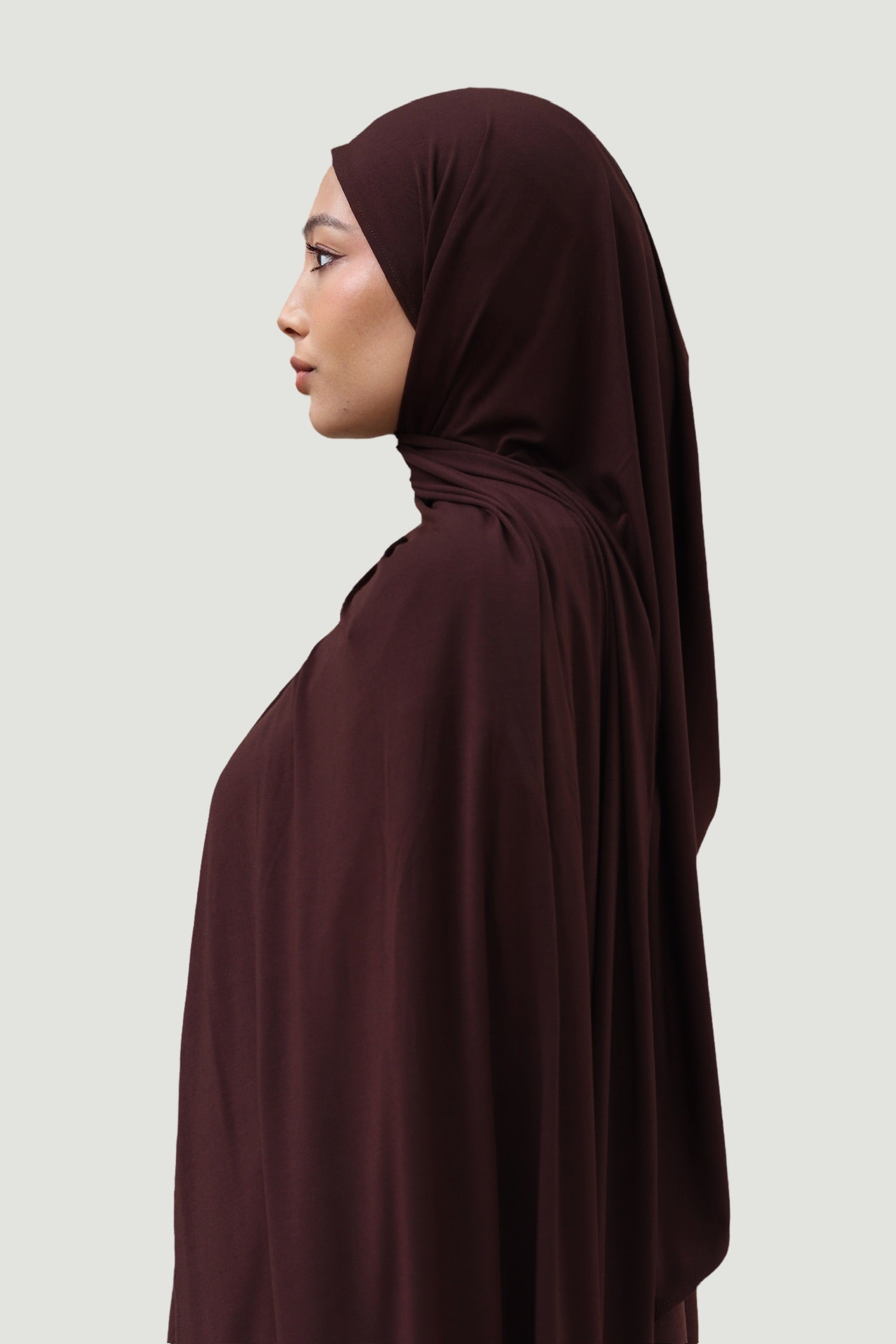 Hijab Bambou marron