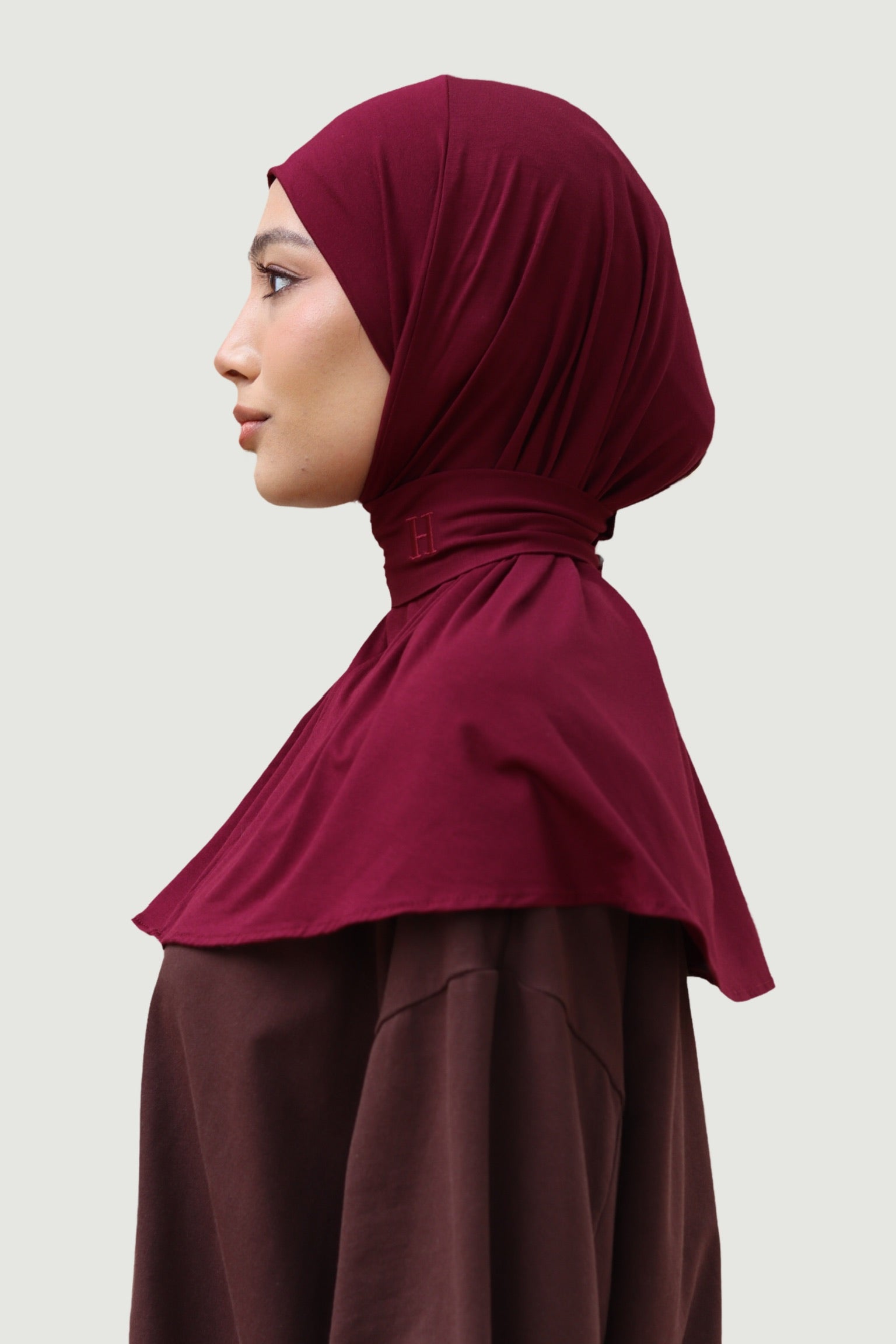 Cagoule Bambou Burgundy