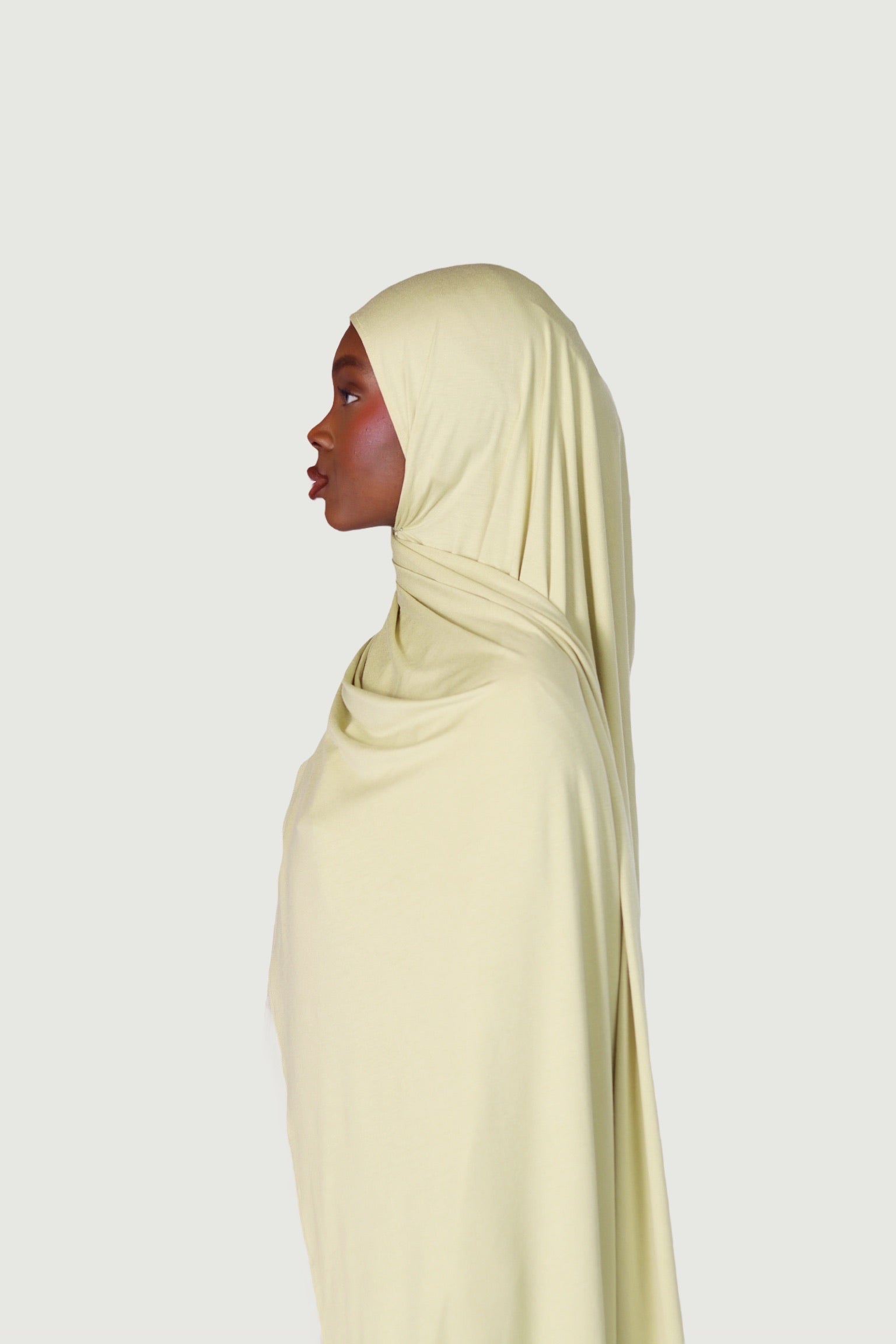 Hijab bambou anis