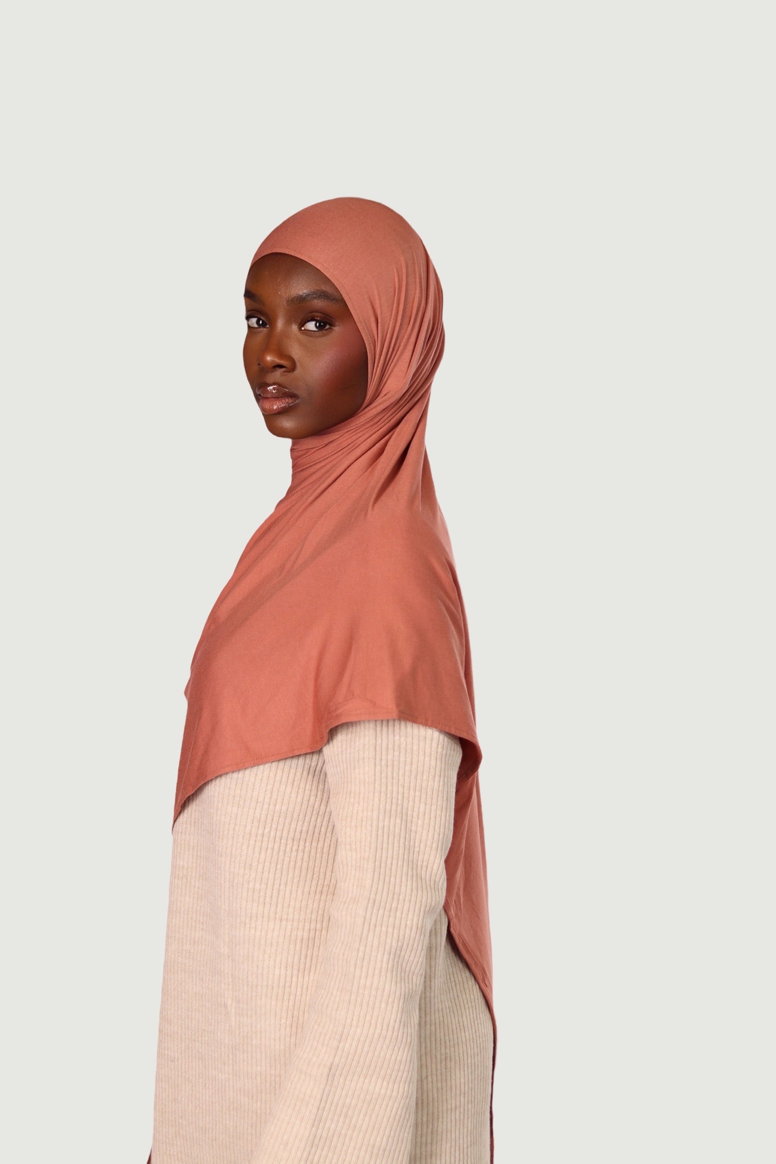 Hijab bambou anis