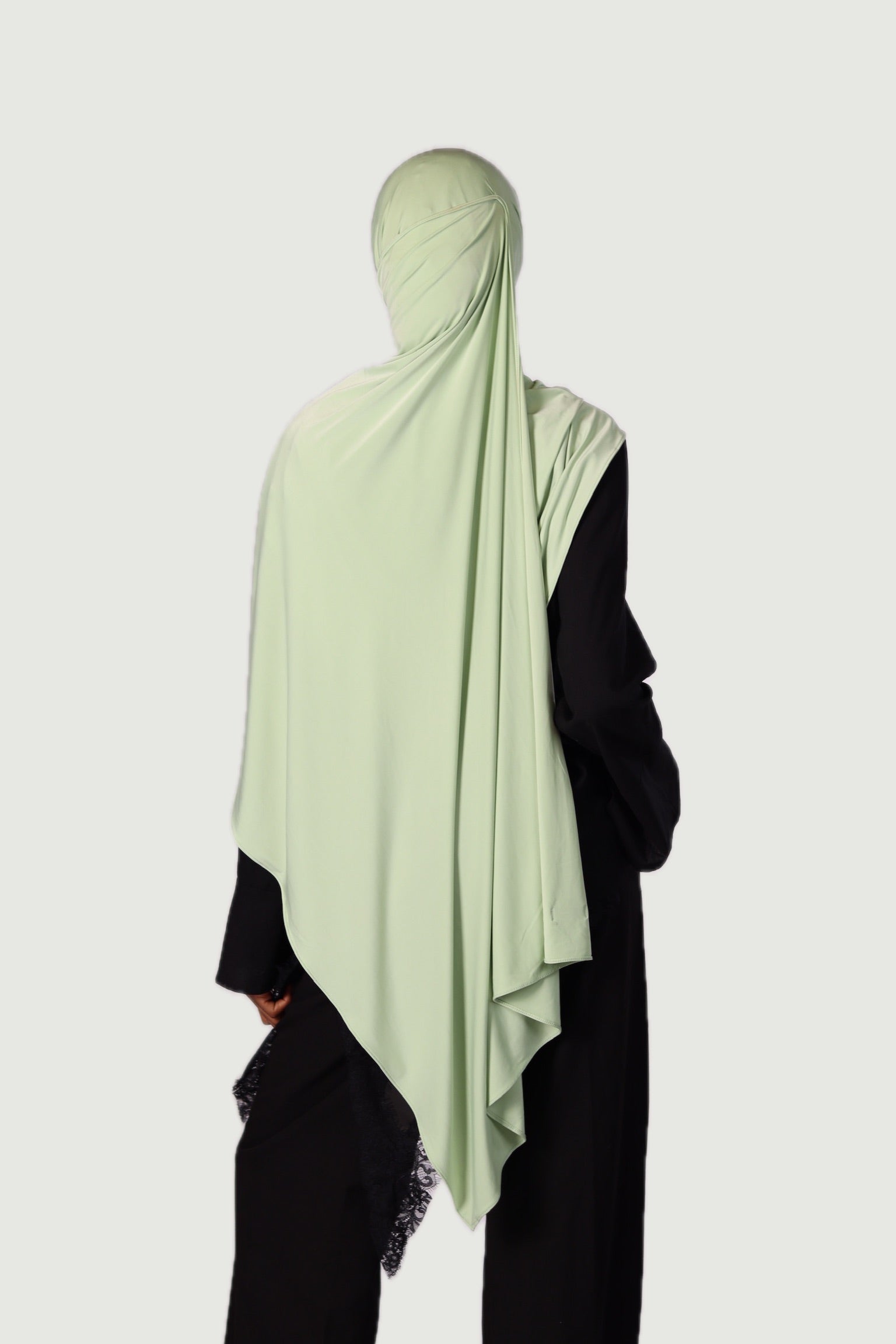 Hijab Liquide Vert Anis