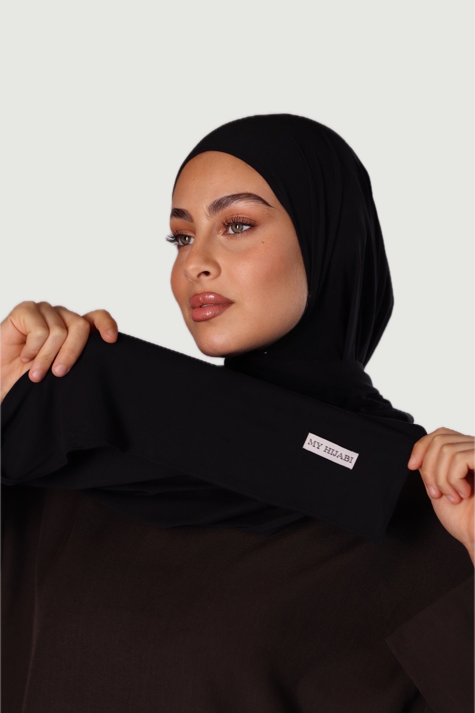 Hijab breathable black