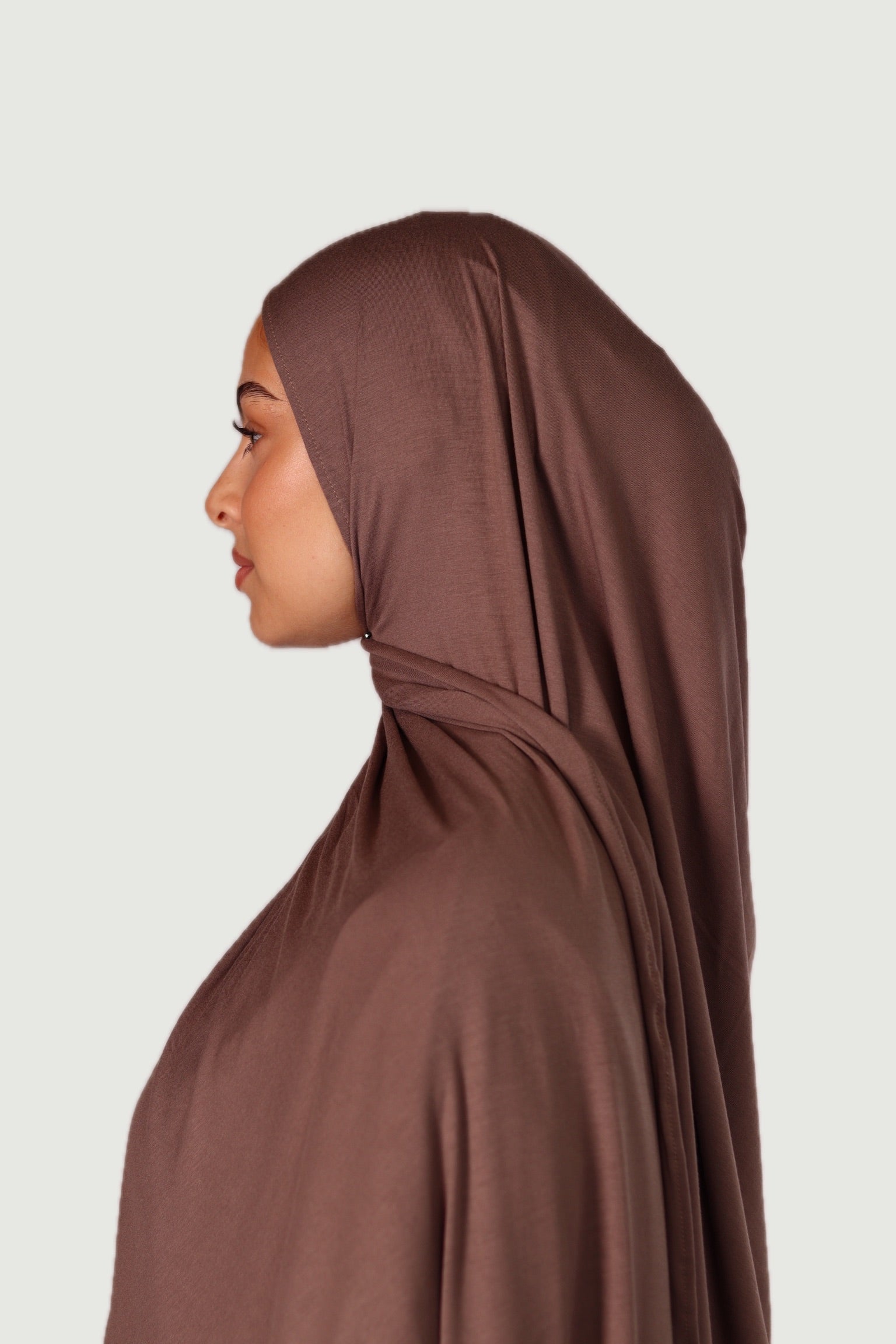 Hijab breathable chocolate