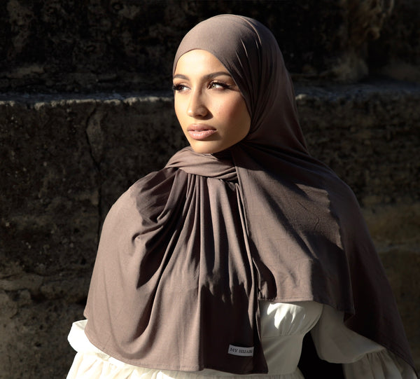 bamboo jersey brun
