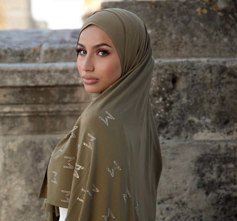 premium M Jersey vert olive
