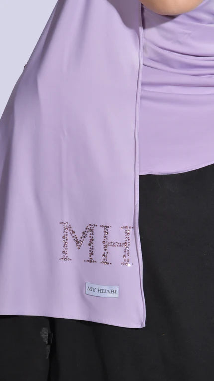 Hijab Liquide Lavande MH