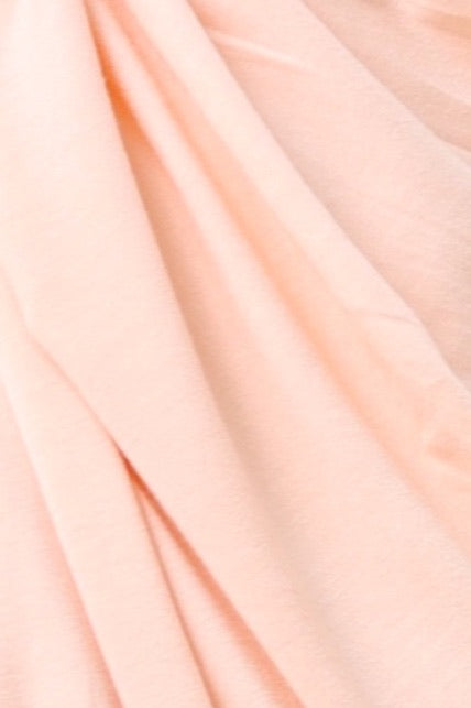 Hijab  bambou pastel corail