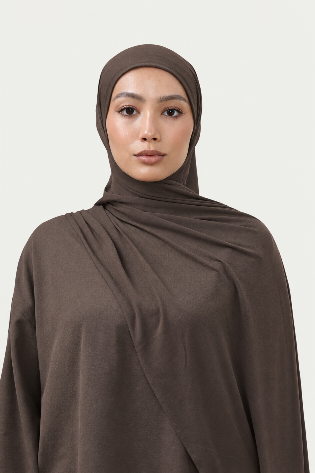 Hijab Brun