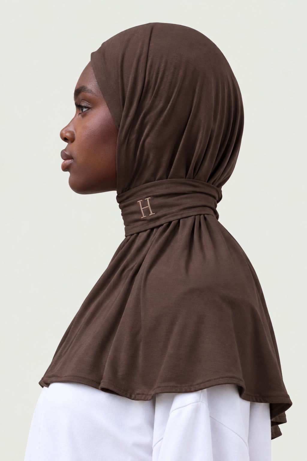 Cagoule bambou marron