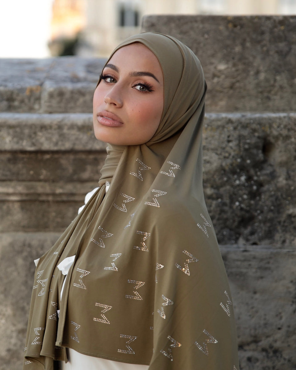 premium M Jersey olive green