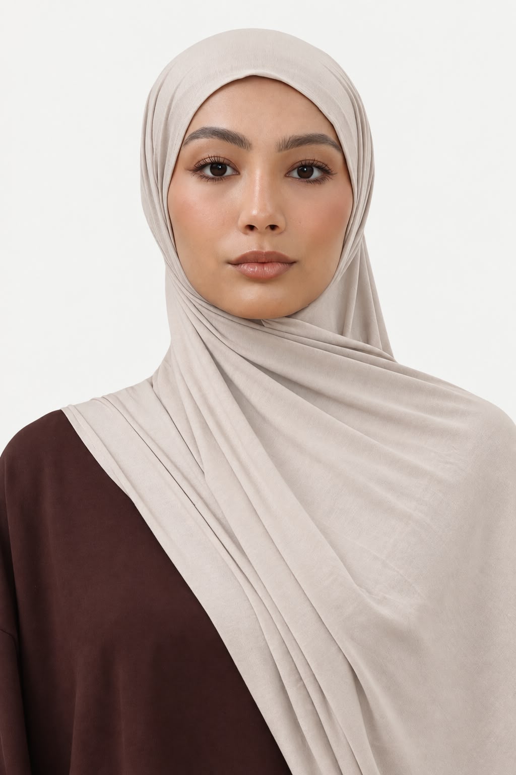 Hijab Bambou greige
