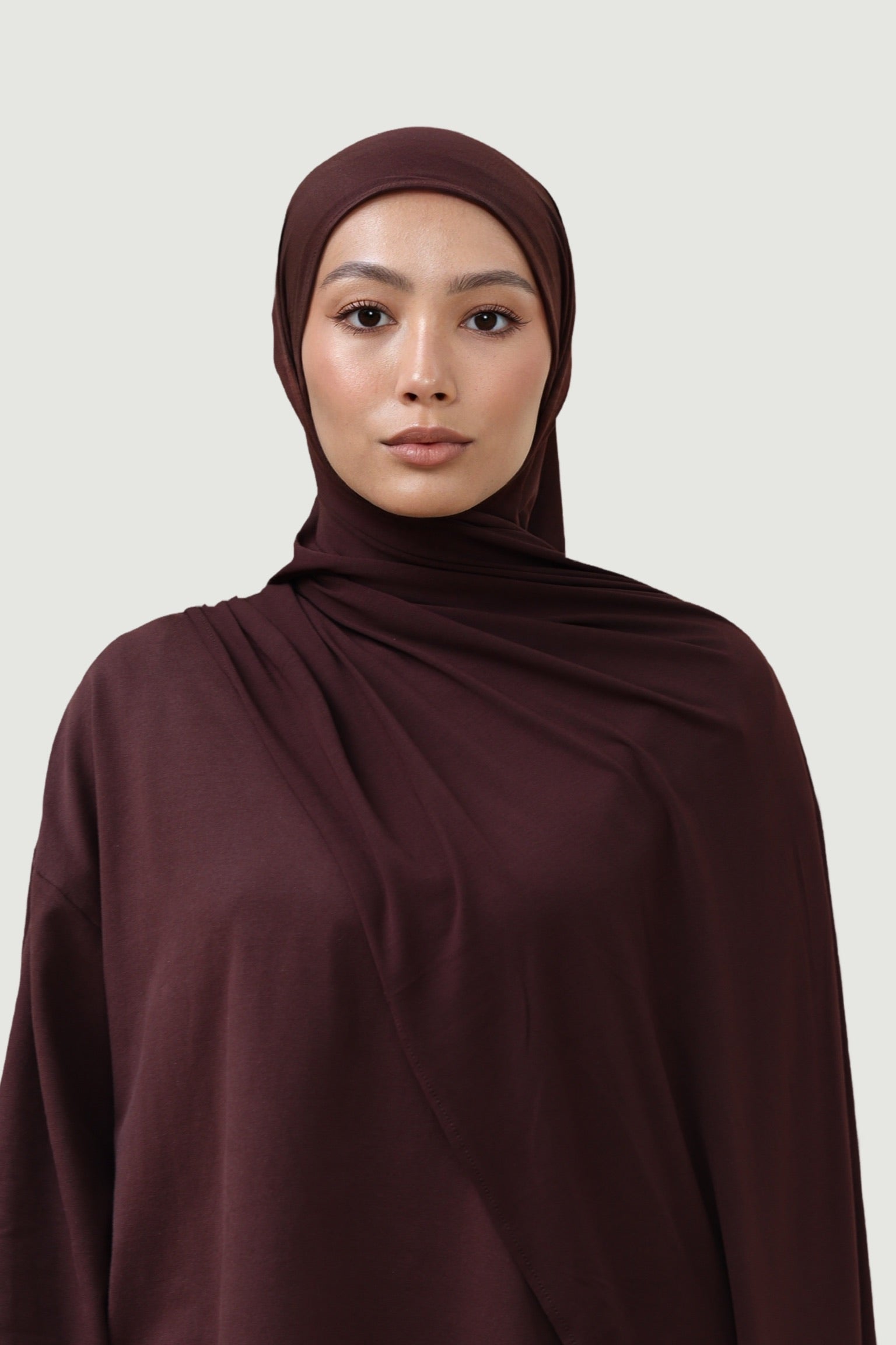 Hijab Bambou marron