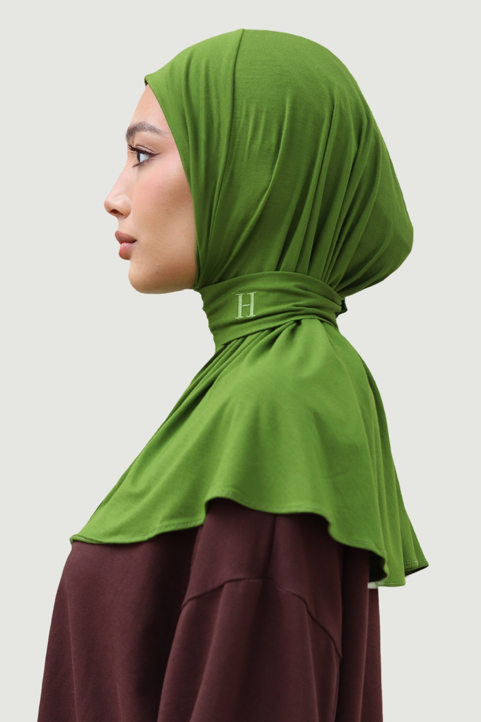 Cagoule Bambou olive