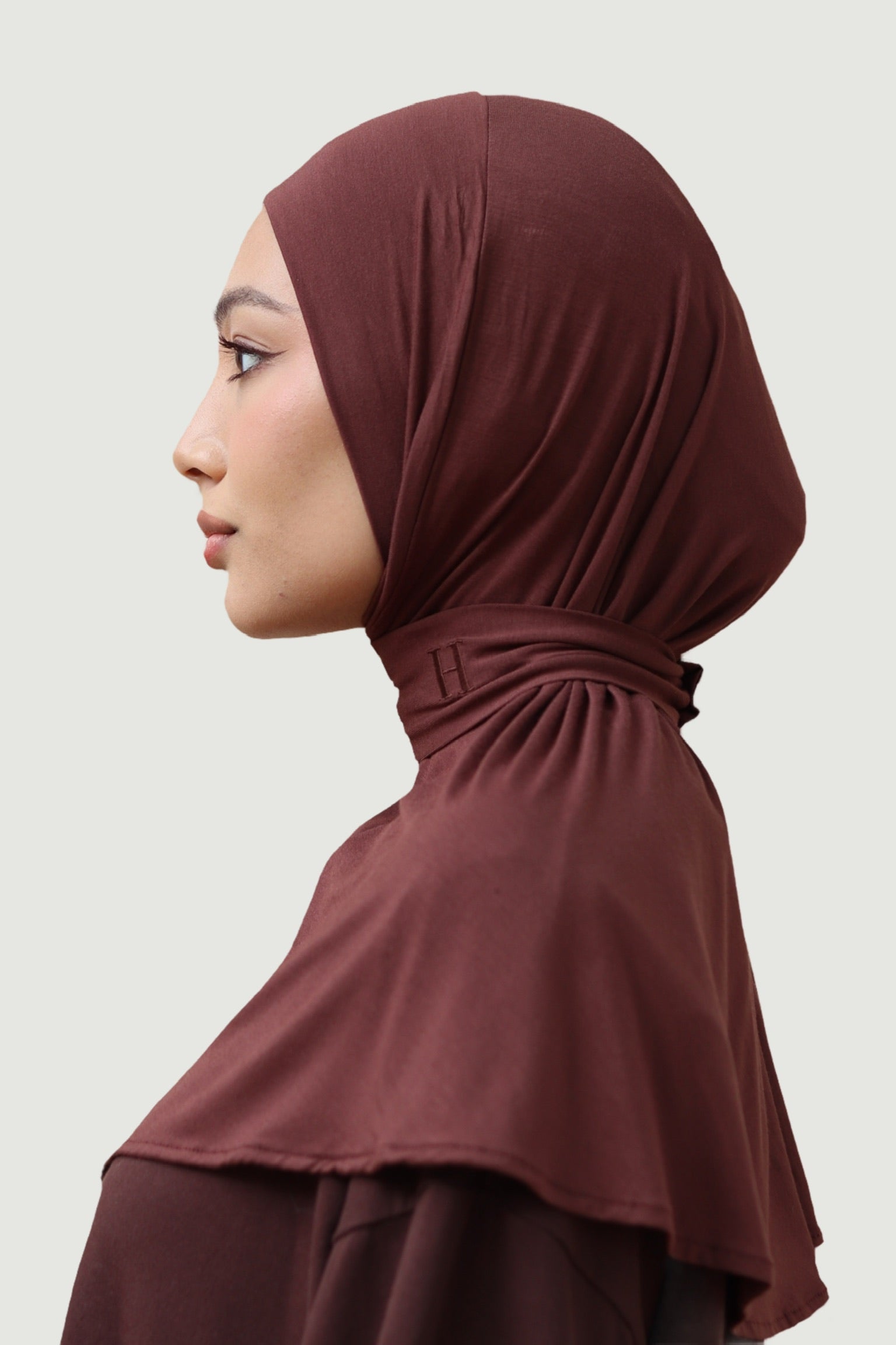 Cagoule Bambou  Marron