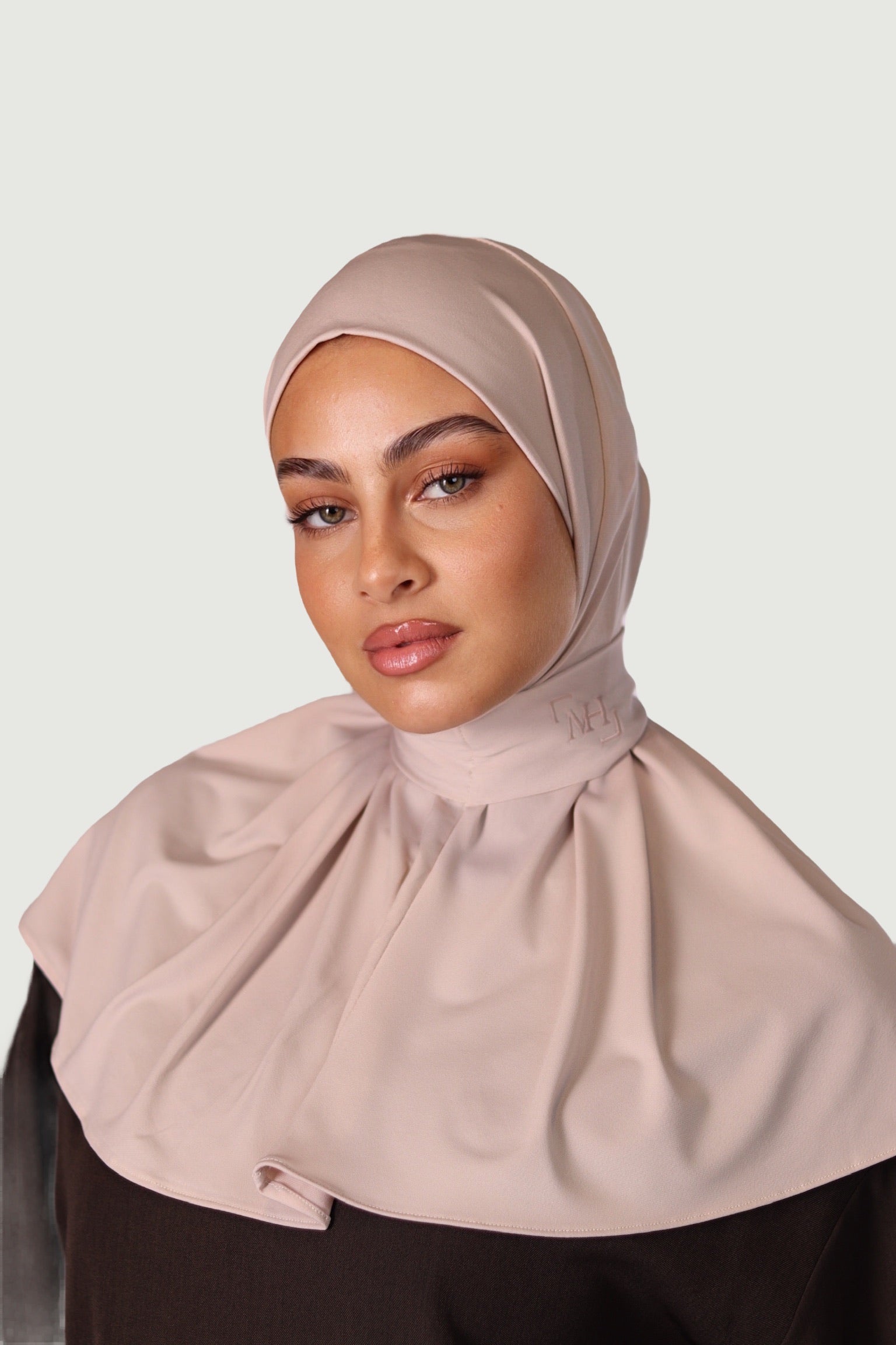 Cagoule Signature rose poudré