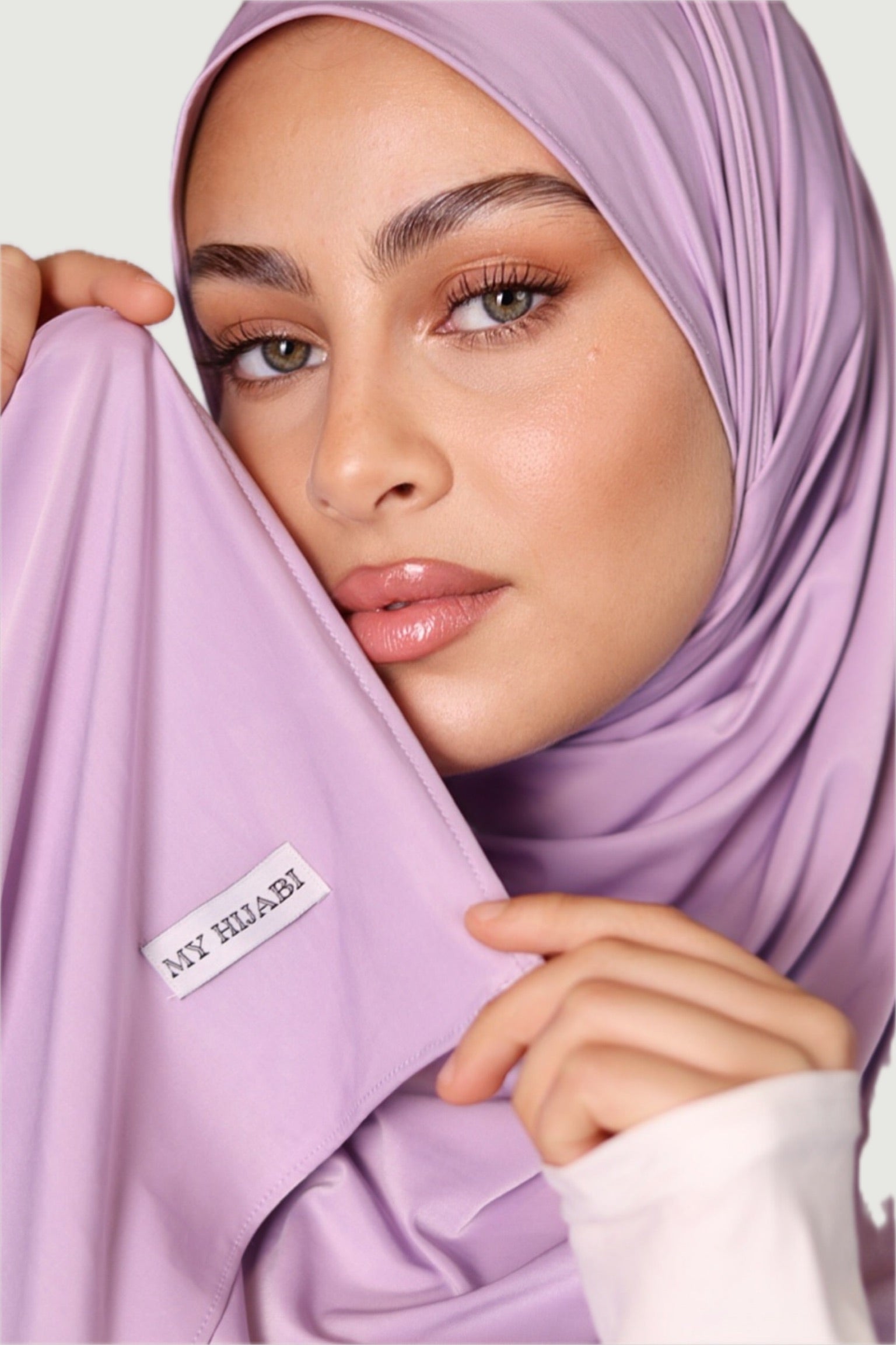Hijab Liquide Lavande